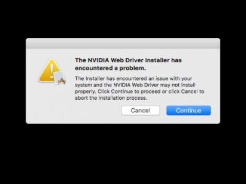 nvidia web driver for mac